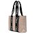 Borsa Tote Woody Medium in Tela Beige Chloé - vista 2