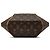 Louis Vuitton Brown Monogram Ellipse PM Marrone - vista 3