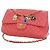 Chanel Pink Medium Classic Lambskin Valentines Heart Charms Single Flap Rosa - vista 10