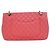 Chanel Pink Medium Classic Lambskin Valentines Heart Charms Single Flap Rosa - vista 2