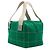 Borsa Chanel Green CC Chocolate Bar Canvas Wild Stitch Verde - vista 2