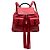 Bamboo Mochila Gucci de piel de becerro roja con borla de bambú y cordón ajustable