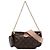Louis Vuitton Brown Monogram Multi Pochette Accessoires Marrone
