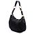 Bolsa Hobo Prada em Tessuto plissado preto - vista 2