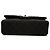 Chanel Black Small Classic Jersey Double Flap Nero - vista 3