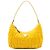 Borsa a tracolla Prada Re Edition in Tessuto Gaufre Gialla Giallo