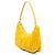 Borsa a tracolla Prada Re Edition in Tessuto Gaufre Gialla Giallo - vista 2