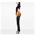 Chanel Orange Medium Quilted Crinkled Patent Pagoda Accordion Flap Arancione - vista 5