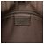Borsa Tote Gucci Abbey in denim GG marrone con anello a D Marrone scuro - vue 5