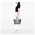 Borsa Prada Gray Scamosciato and Canapa Twin Pocket Double Handle Satchel Marrone - vista 6