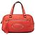 Borsa LOEWE Red Nubuck Anagram Madrid Fringe Rosso
