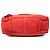 Borsa LOEWE Red Nubuck Anagram Madrid Fringe Rosso - vista 3