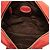 Borsa LOEWE Red Nubuck Anagram Madrid Fringe Rosso - vista 4