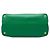 Prada Borsa Satchel Doppia Grande in Pelle Saffiano Verde - vista 3