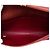 Chanel Red CC Chocolate Bar Denim Chain Flap Rosso - vista 4