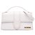 Jacquemus Le Grand Bambino de piel blanca Blanco Blanco roto