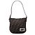 Borsa a tracolla Fendi Brown Zucca Canvas Marrone