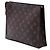 Louis Vuitton Brown Monogram Toiletry Pouch 26 Marrone - vista 2
