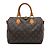 Louis Vuitton Brown Monogram Speedy Bandouliere 25 Marrone