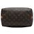 Louis Vuitton Brown Monogram Speedy Bandouliere 25 Marrone - vista 3
