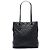 Borsa Chanel Black CC Quilted Lambskin Wild Stitch Chain Tote Nero