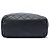 Borsa Chanel Black CC Quilted Lambskin Wild Stitch Chain Tote Nero - vista 3