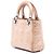 Dior Pink Mini Metallic Lambskin Cannage Lady Dior Rosa - vista 2