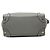 Céline Celine Gray Micro Calfskin Luggage Tote Marrone Grigio antracite - vista 3