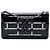 Chanel Boy Brick Horizontal Flap in vernice nera e cristalli acrilici Nero