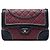 Chanel Red Paris Salzburg Medium Bicolor Quilted Lambskin Tyrolean Flap Rosso