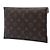 Louis Vuitton Brown Monogram Pochette Kirigami GM Marrone - vista 2