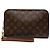 Louis Vuitton Brown Monogram Orsay Marrone
