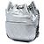 Borsa a secchiello Gabrielle Chanel in pelle di vitello invecchiata metallizzata matelassé piccola, argento - vista 2