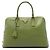 Borsa Satchel Prada Green Large Saffiano Lux Promenade Verde Verde oliva