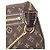 Louis Vuitton Brown Monogram Mini Lin Mini Pochette Accessoires Marrone Marrone scuro - vista 5
