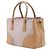 Borsa Prada Galleria Double Zip Small Bicolor in pelle Saffiano Rosa - vista 2