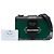 Borsa a tracolla Prada Cahier in vitello City con rifiniture in Saffiano verde e cristalli - vista 6