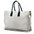 Saint Laurent Rive Gauche Large Shopper aus Canvas in Beige - Ansicht 2