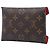Louis Vuitton Brown Monogram Pochette Kirigami MM Marrone - vista 2