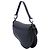 Borsa Saddle Dior in vitello ultra opaco nero - vista 2
