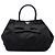 Borsa Prada in Tessuto nera con fiocco Fiocco Nero