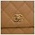 Borsa Chanel Beige CC Quilted Caviar Kelly Top Handle Bag - vista 7