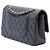 Chanel Black Medium Classic Caviar Double Flap Nero - vista 2