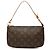 Louis Vuitton Brown Monogram Pochette Accessoires Marrom