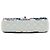Chanel White Medium Classic Airlines Printed Lambskin Double Flap Bianco - vista 3