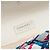 Chanel White Medium Classic Airlines Printed Lambskin Double Flap Bianco - vista 5