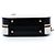 Necessaire Chanel White CC Quilted Crumpled Calfskin Vanity Case Bianco - vista 3