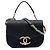 Chanel Black Paris Cuba Small Quilted Caviar Thread Around Flap Nero