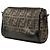 Borsa a tracolla Fendi Brown Zucca Coated Canvas Marrone - vista 2