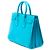 Saint Laurent Blue Small Leather Sac De Jour Satchel - vista 2